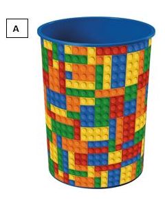 PAPELERA DEC 5L AZ JUEGO BLOQ