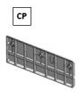 CONECTOR  DE PARED ARM DELG WG