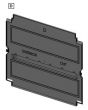 PANEL POST ARMARIO GAB BL