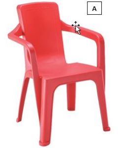 SILLA SUPRA C_BRAZOS BL REC