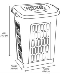 CESTA CUADRADA 6000 BL