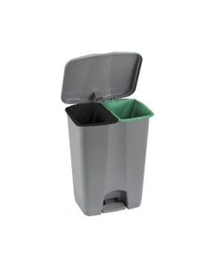 BASURERO PED 60L BL (*)